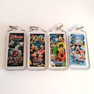 Lot of Disney Key Chains 2019 Lot of 4
